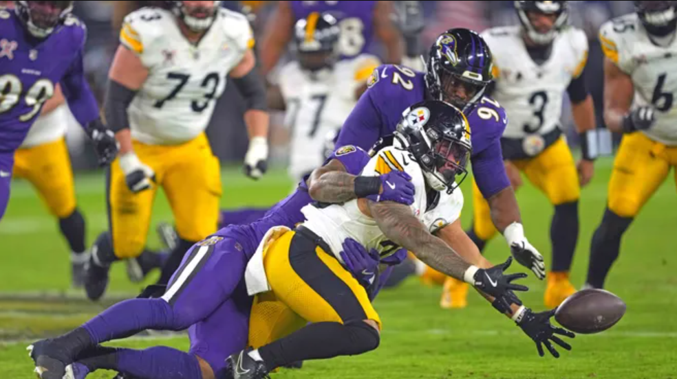 steelers vs baltimore ravens match player stats