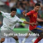 Spain vs Saudi Arabia